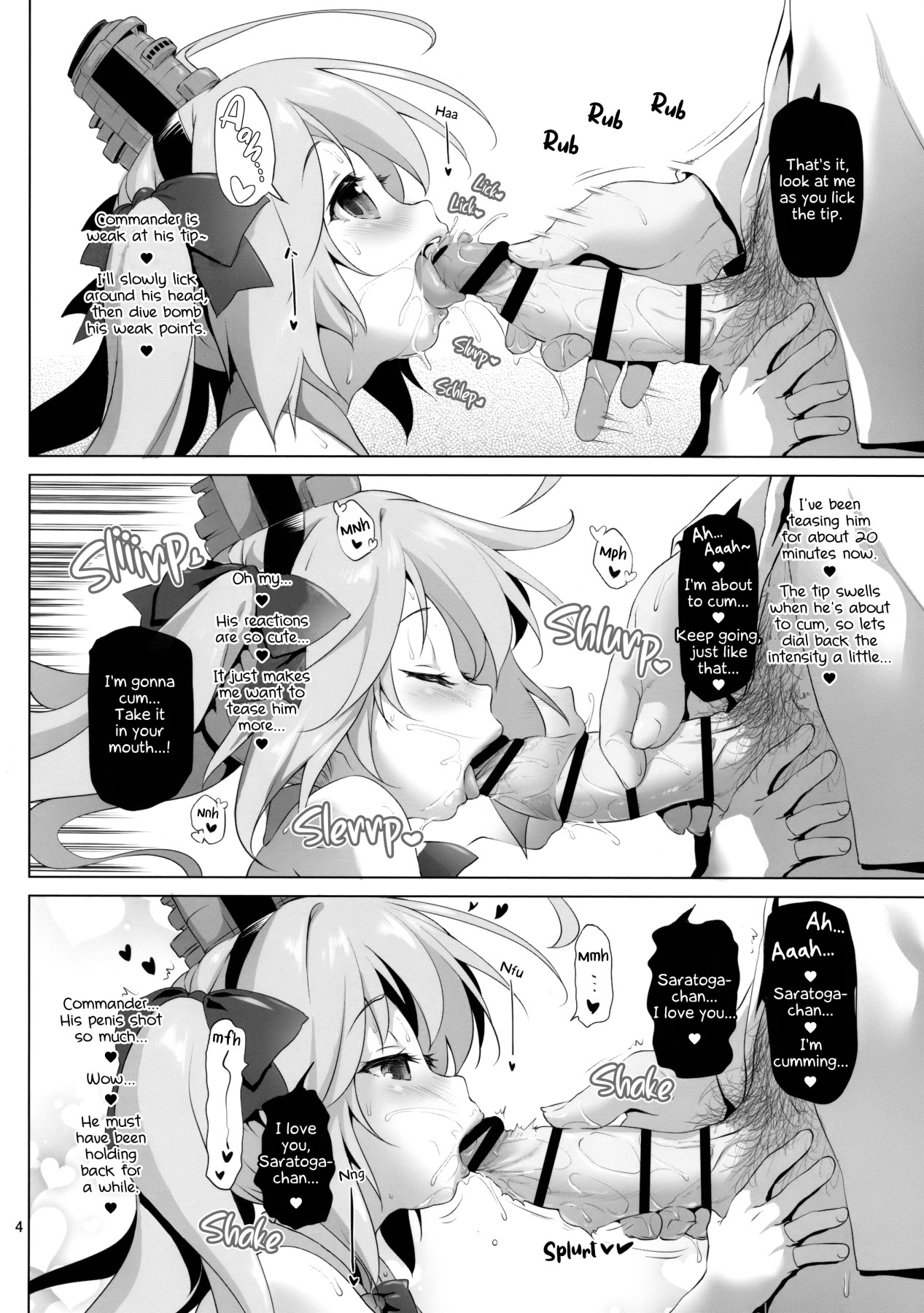 Hentai Manga Comic-Saratoga-chan's Grand Prank Strategy!?-Read-3